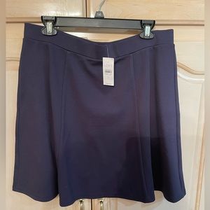 NWT size L navy Lift skirt.  It is pull on and allows for movement with ease.